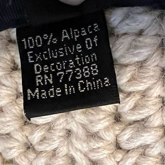 J Crew Collection Holiday 100% Alpaca Sequin Metallic V Neck Cardigan Lady L - Picture 13 of 16